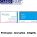 ISO CR80 Custom Printed Plastic Cards Glossy Laminated Pack of 500